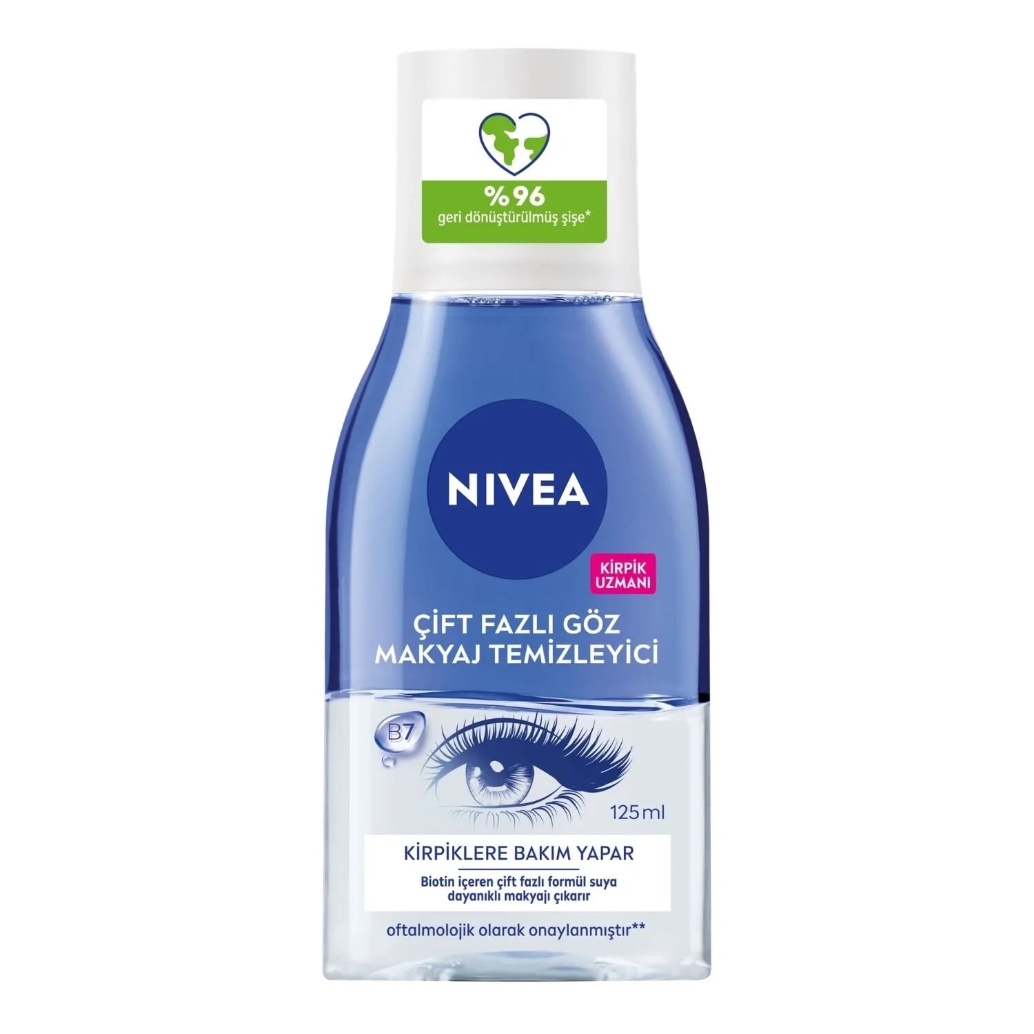 Nivea Göz Makyaj Temizleyici Çift Fazlı 125 ml