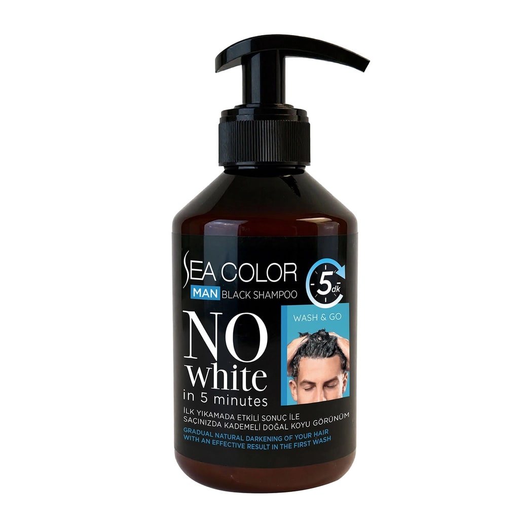 Sea Color Erkek Siyah Şampuan 250 ml