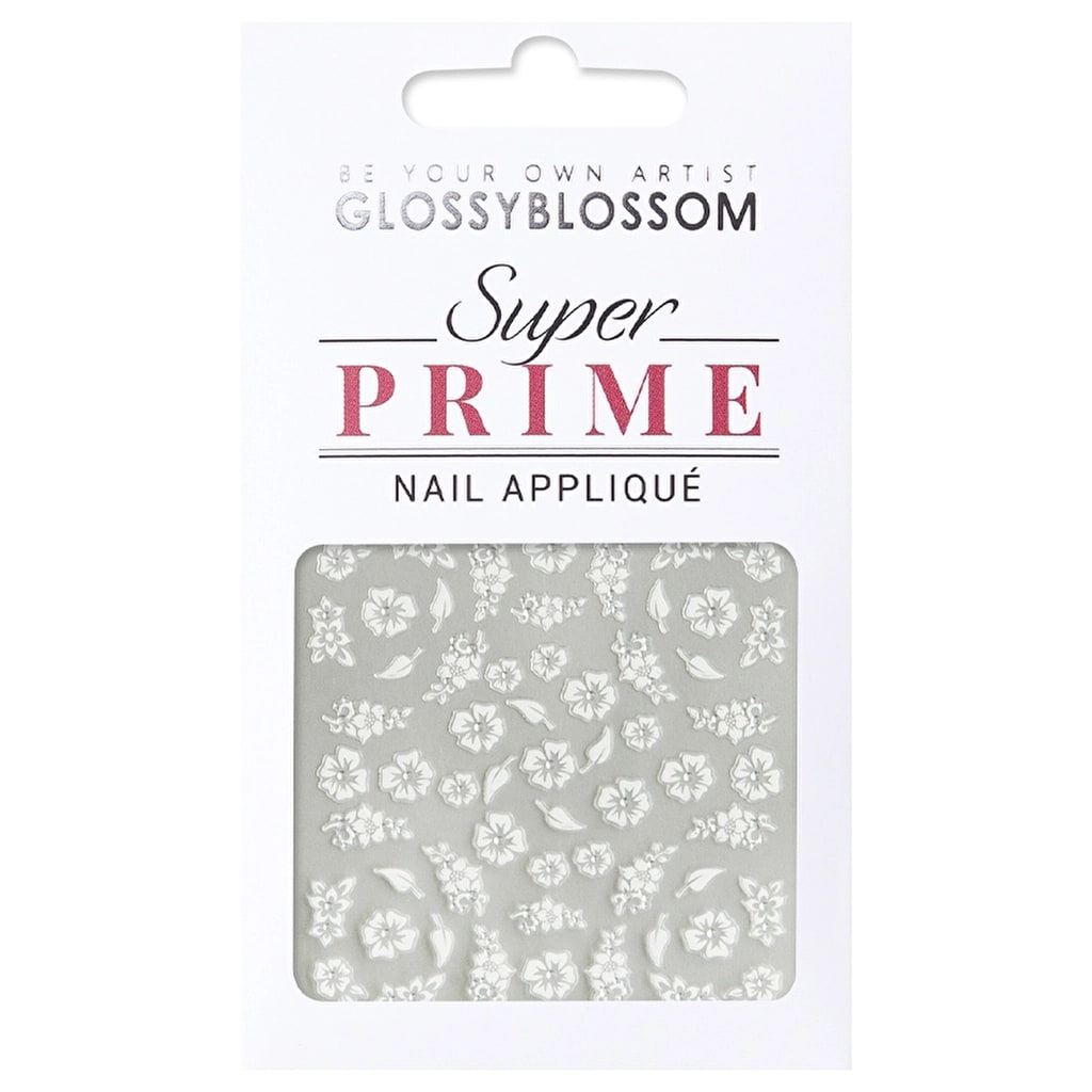 Glossy Blossom Floral Garden Pure Tırnak Sticker 45248