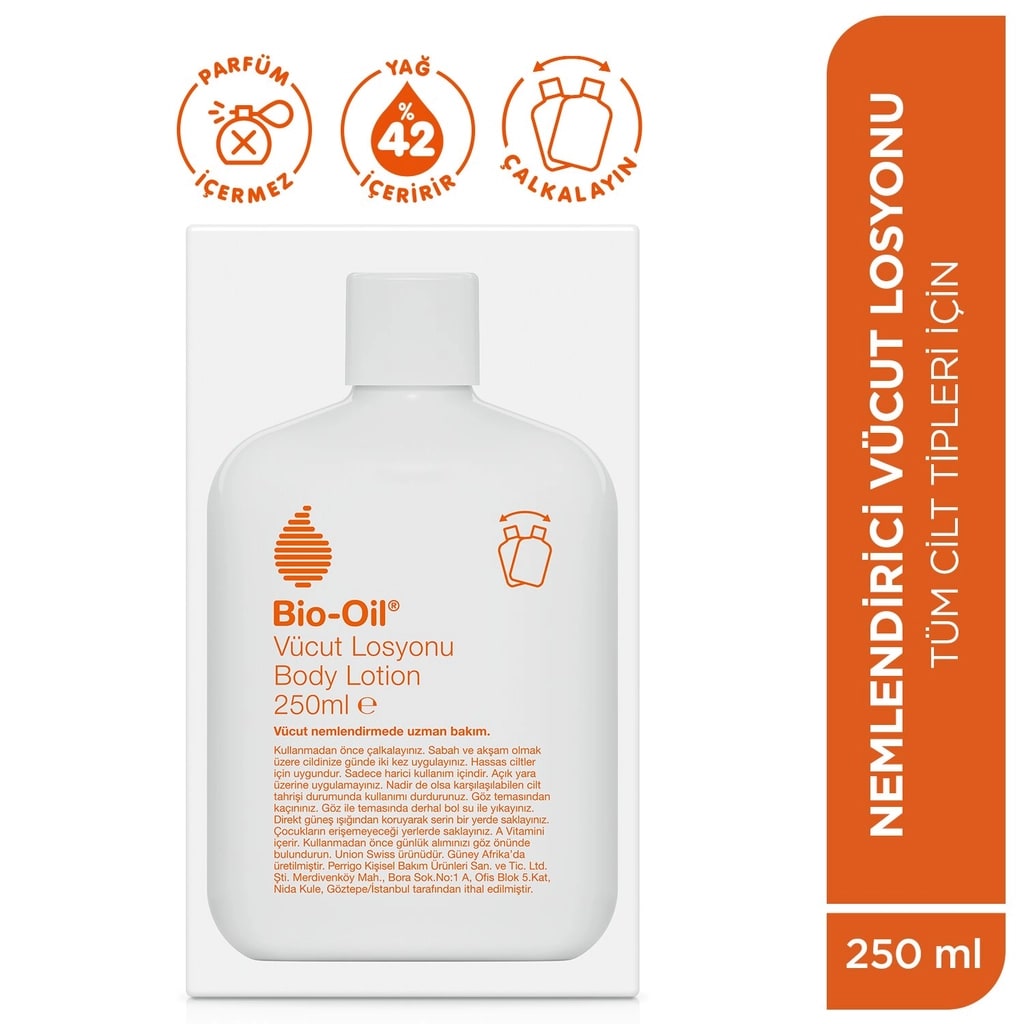 Bio-Oil Nemlendirici Vücut Losyonu 250 ml
