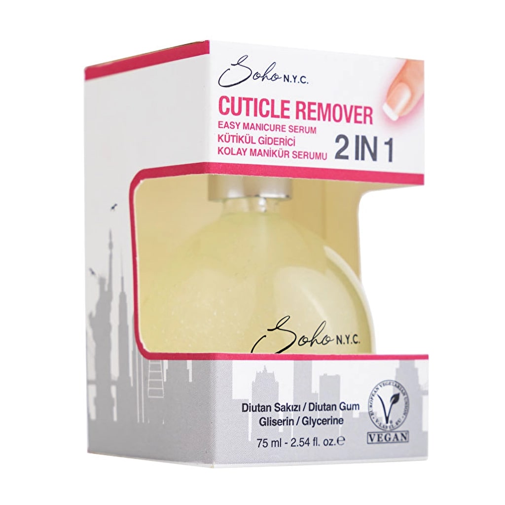 Soho N.Y.C. Tırnak Kütikül Giderici Serum Cuticle Remover 75 ml
