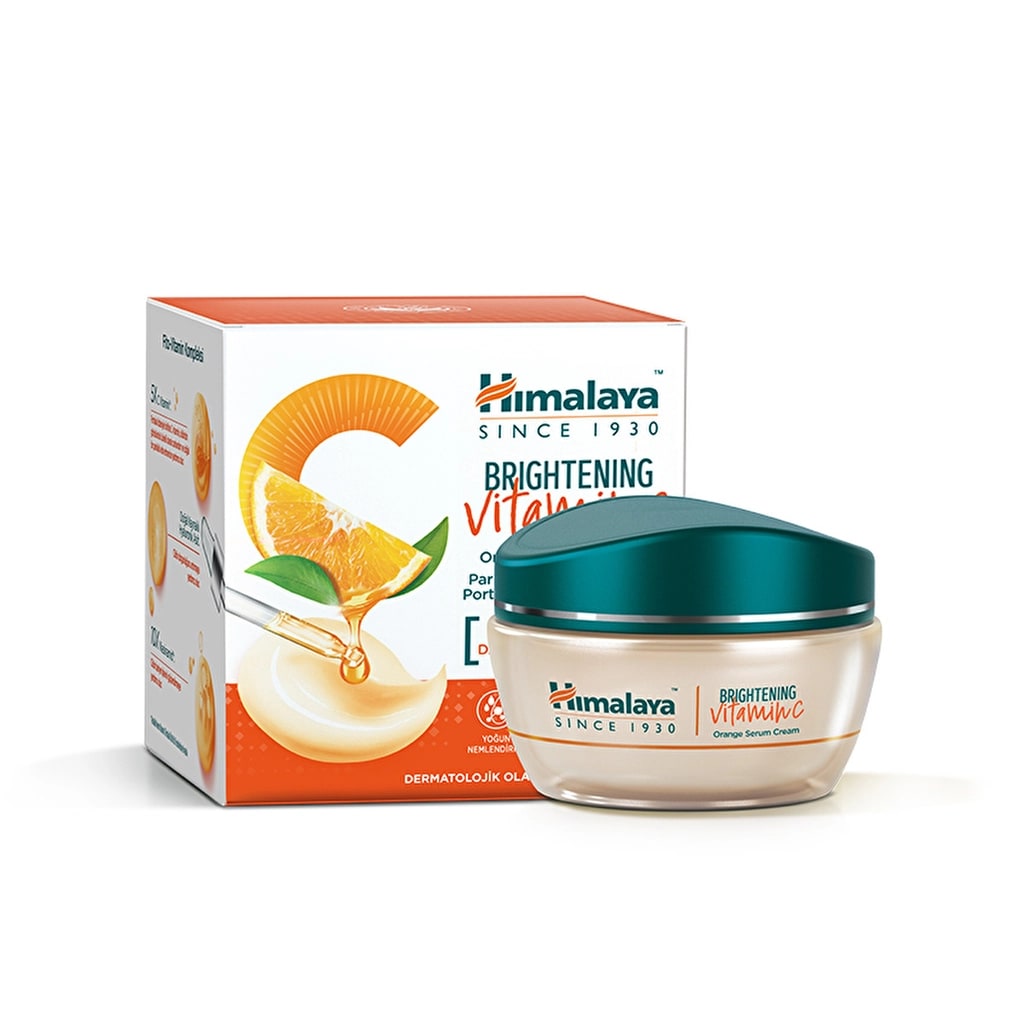 Himalaya Parlaklık Veren Aydınlatıcı Vitamin C Portakal Özlü Serum Krem 50 gr