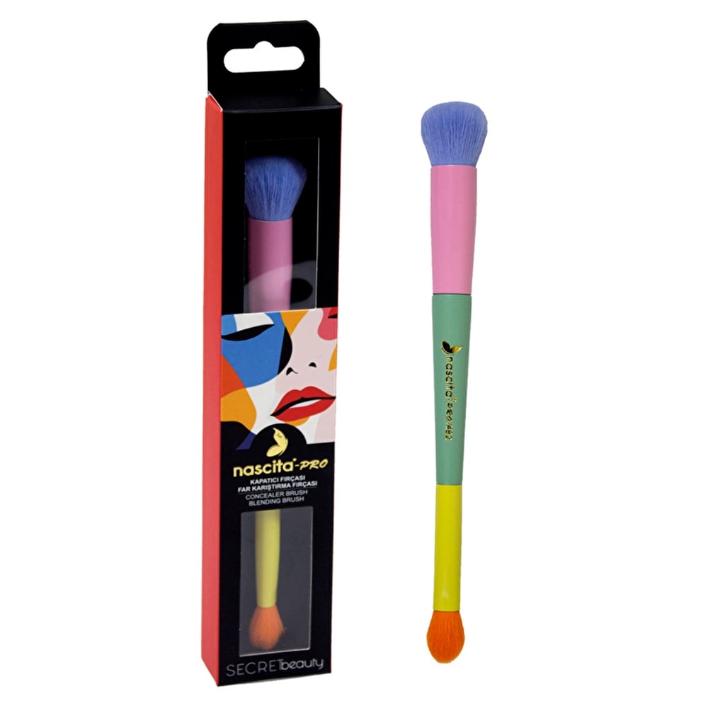 Nascita Secret Beauty Kapatıcı ve Far Karıştırma Fırçası