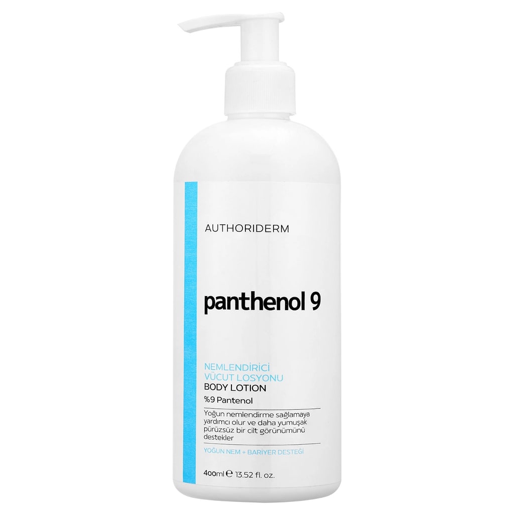 Authoriderm Pantenol %9 Nemlendirici Vücut Losyonu 400 ml