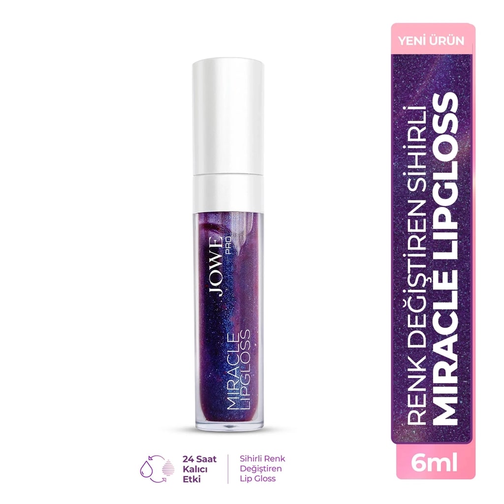 Jowe Professional Miracle Lip Gloss Renk Değiştiren Dudak Parlatıcısı Cherry Me 6 ml
