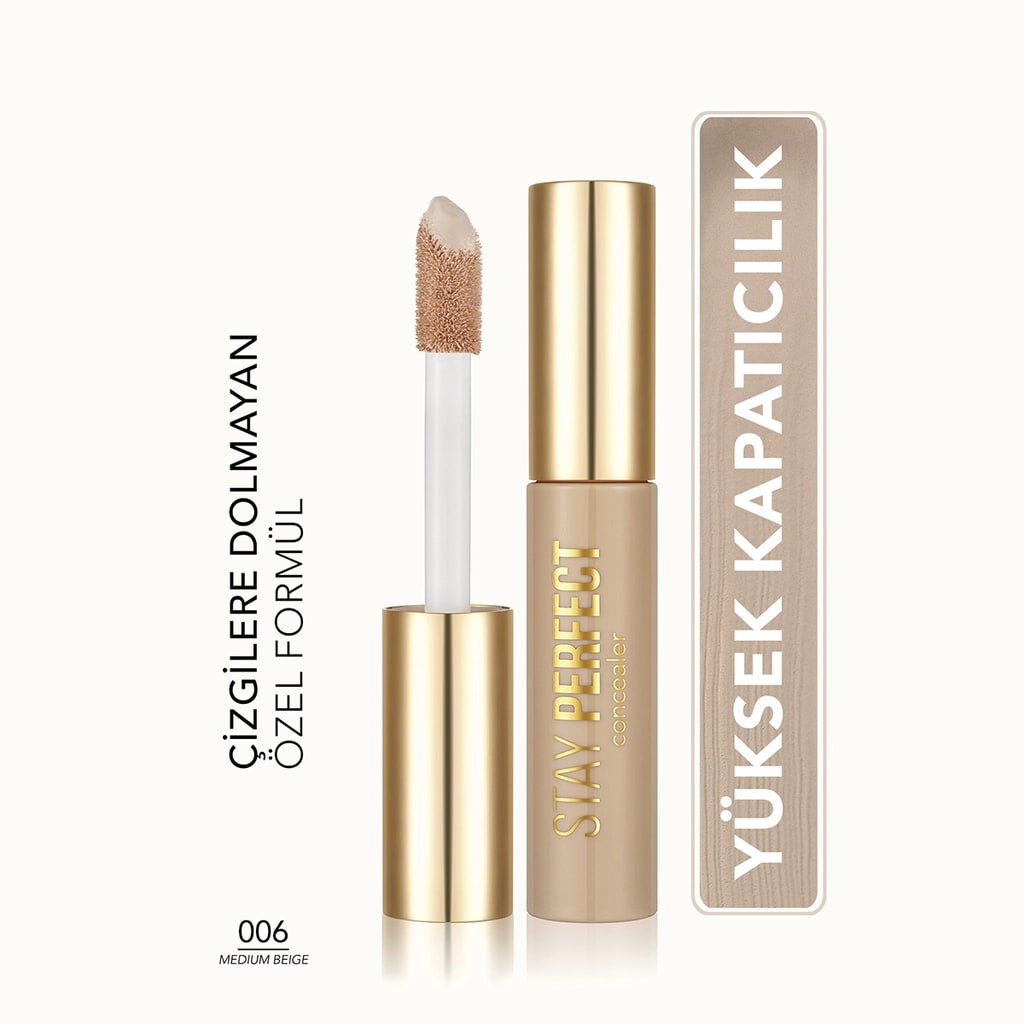 Flormar Stay Perfect Yoğun Pigmentli Kapatıcı 006 Medium Beige