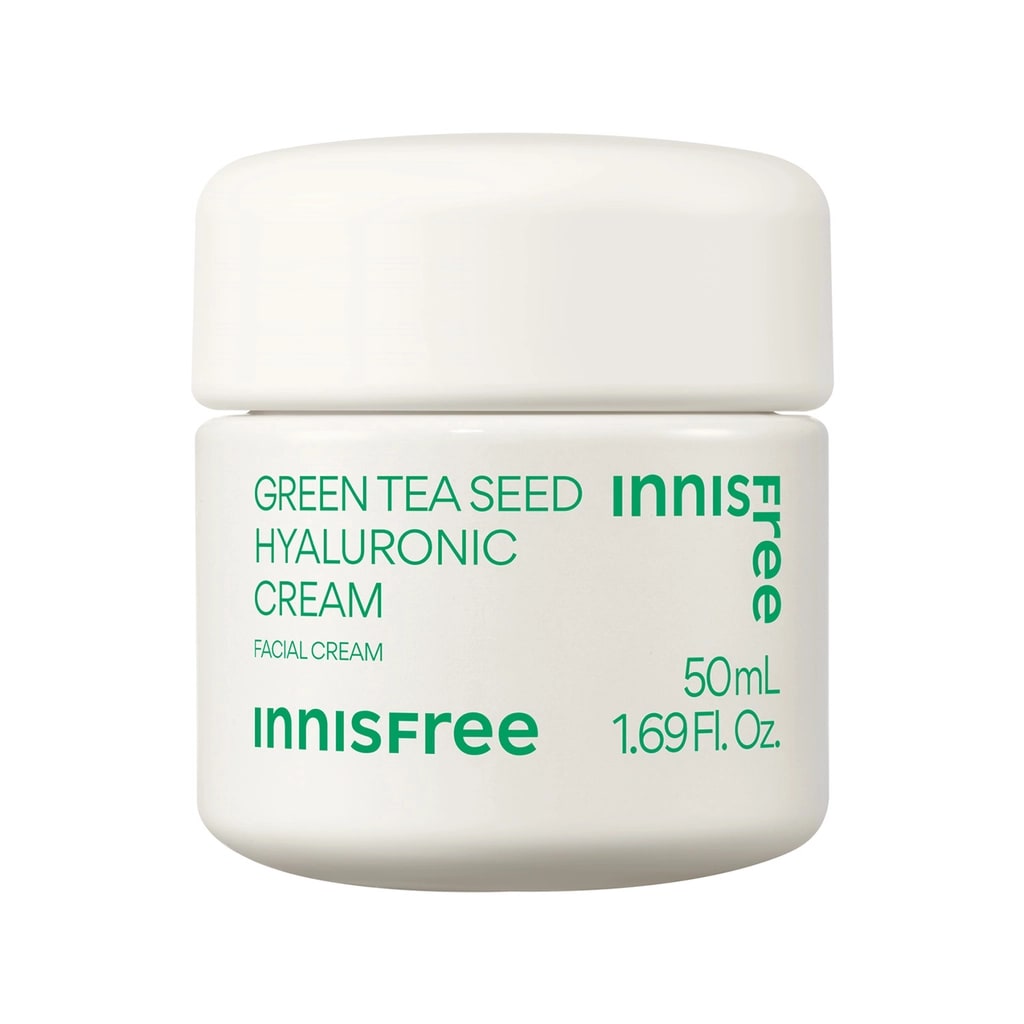 Innisfree Yeşil Çay Çekirdeği ve Hyalüronik Asit İçerikli Yüz Kremi 50 ml