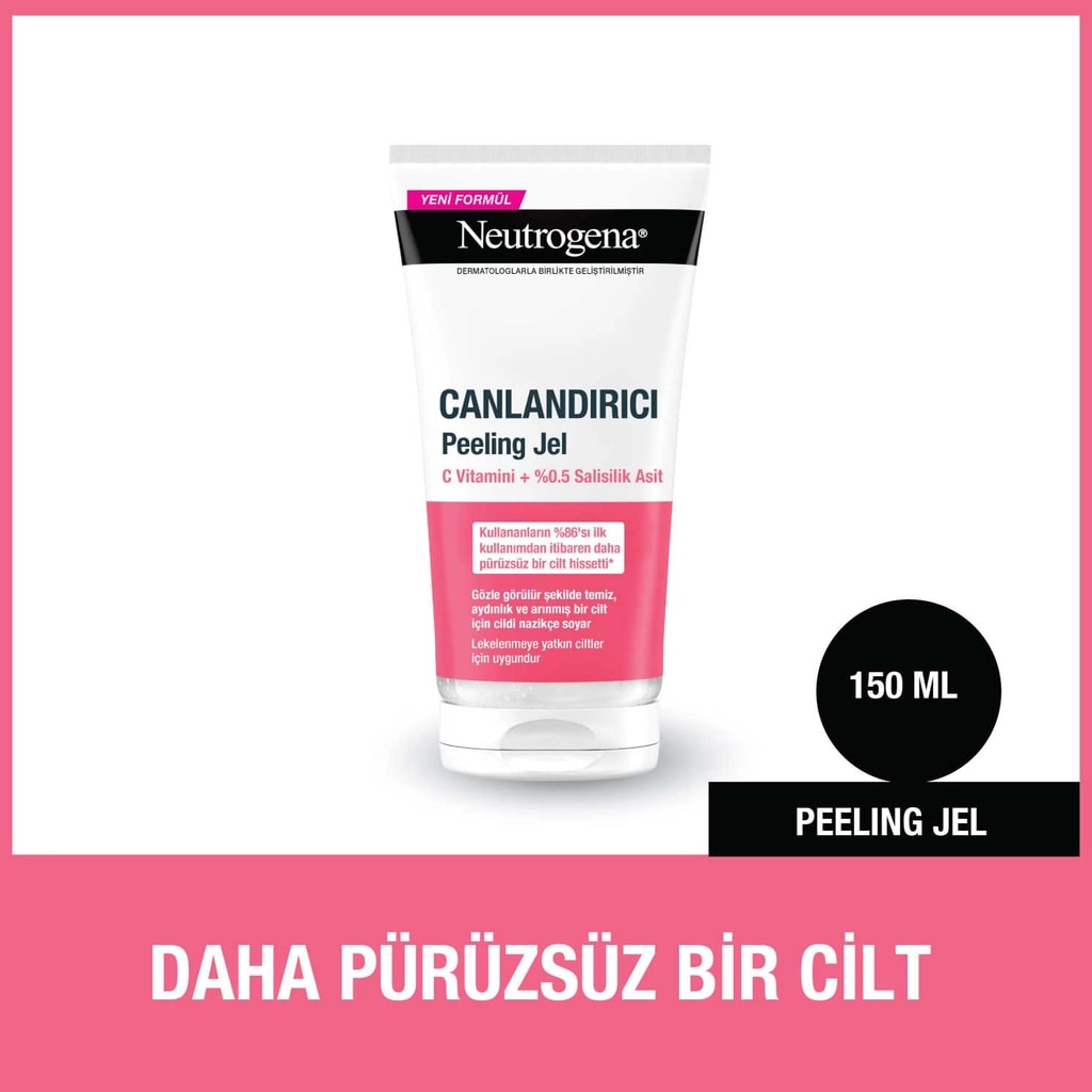 Neutrogena Canlandırıcı Günlük Peeling Jel 150 ml