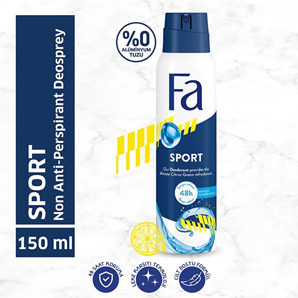 Fa Sport Erkek Deo Sprey 150 ml