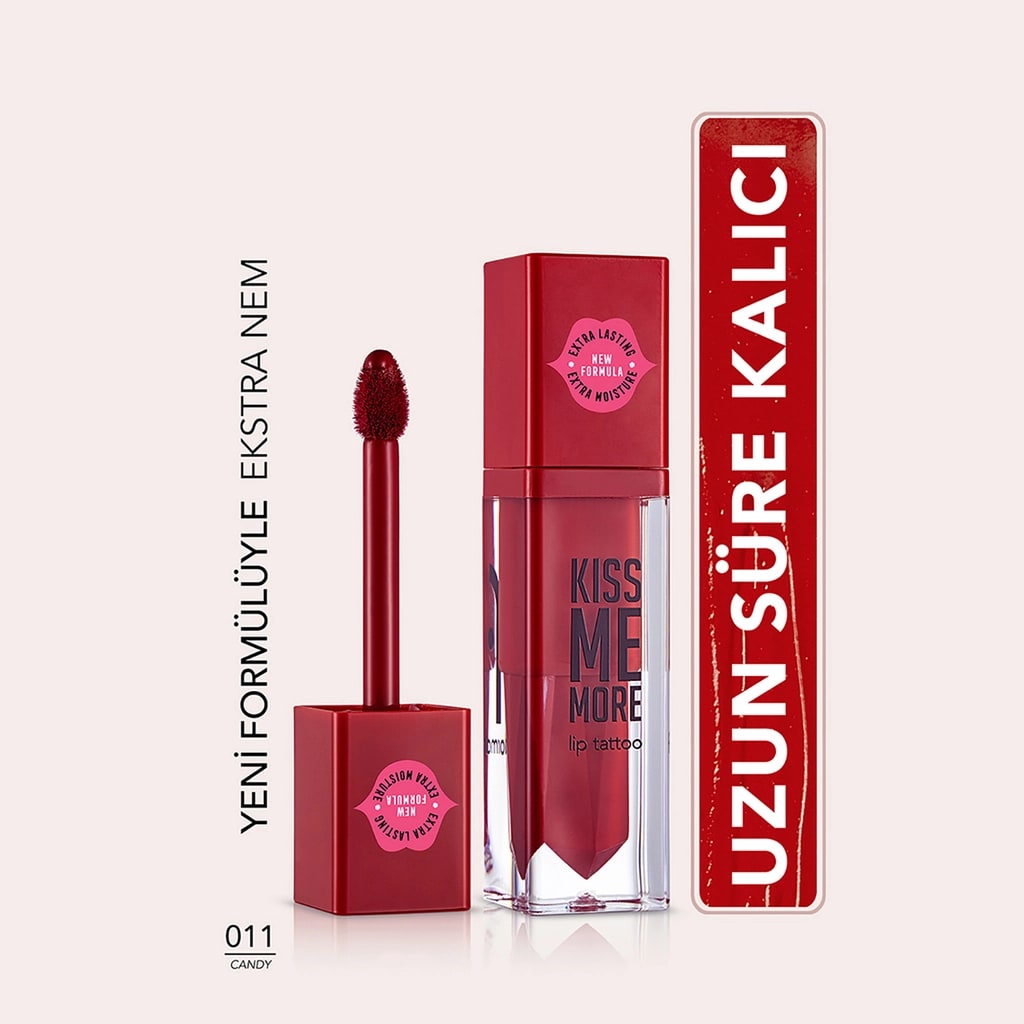 Flormar Kiss Me More Ekstra Kalıcı Likit Mat Ruj 011 Candy