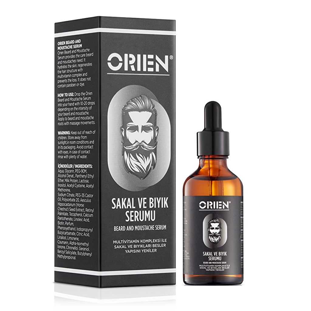 Orien Sakal ve Bıyık Serumu 50 ml