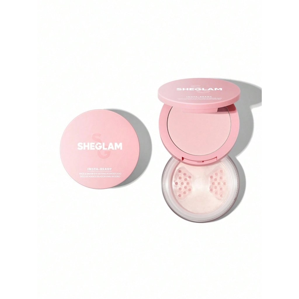 Sheglam Insta Ready Powder Duo Pudra 01 Bubblegum
