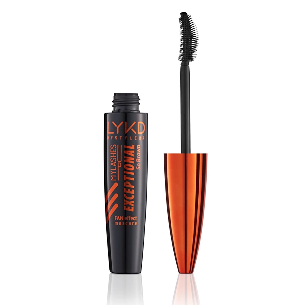 LYKD Exceptional Fan Effect & Curl Maskara - Yelpaze Etkili ve Kıvrım Veren Maskara 173 So Brown