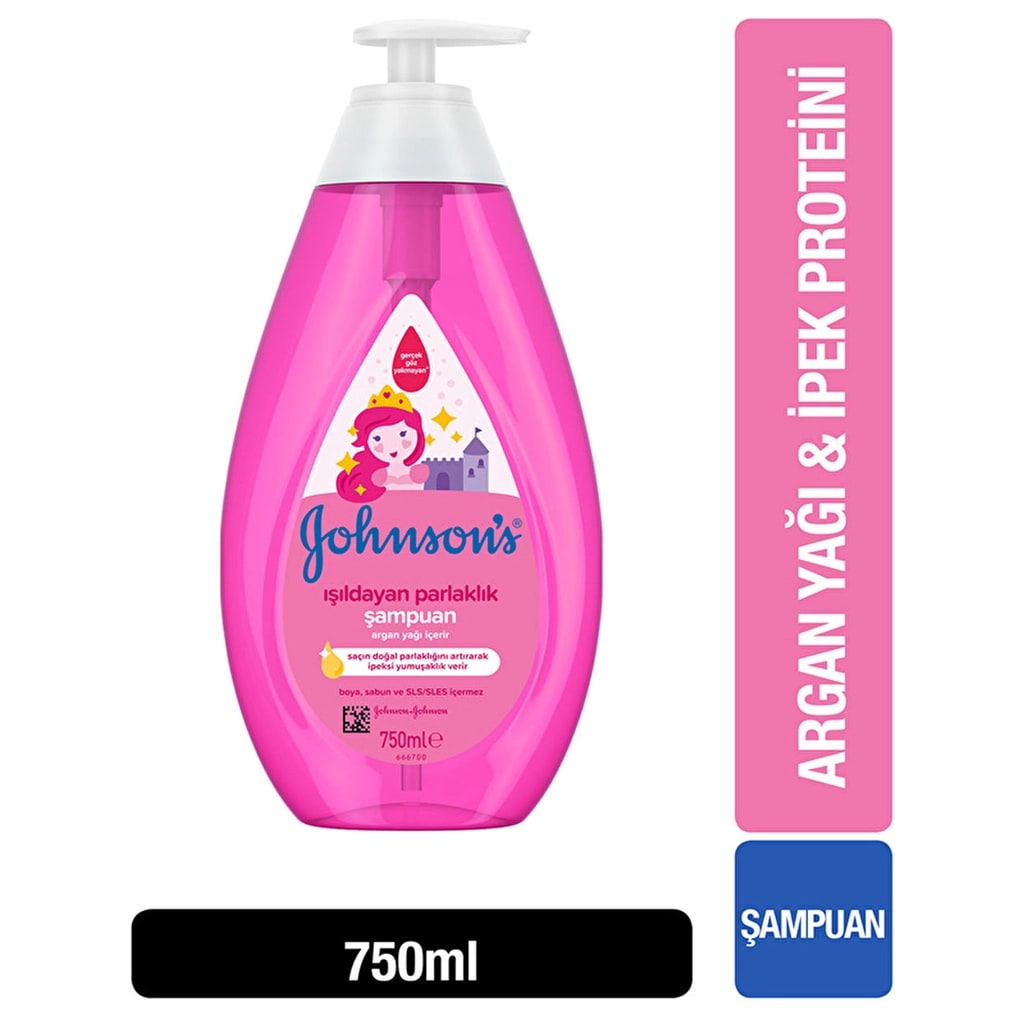 Johnson's Baby Işıldayan Parlaklık Şampuan 750 ml
