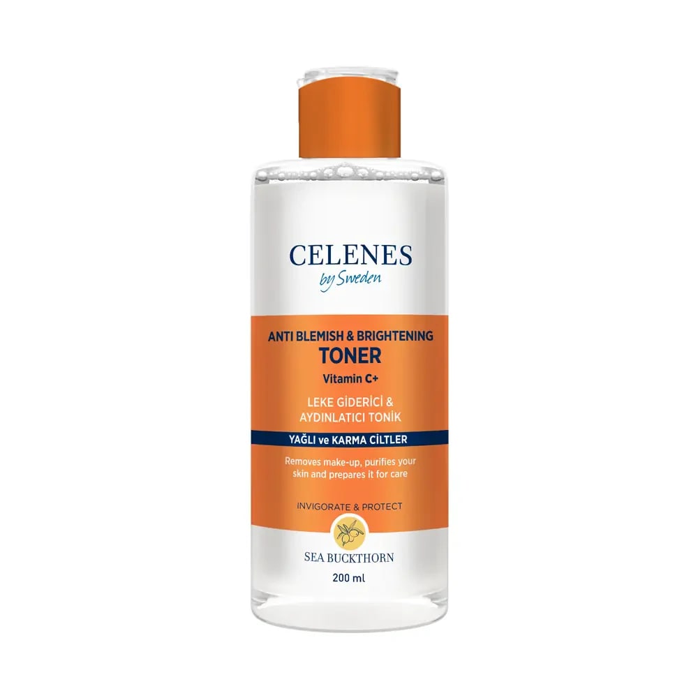Celenes Sea Buckthorn Leke Giderici & Aydınlatıcı Tonik - 200 Ml