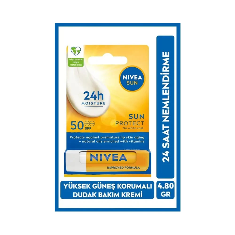 Nivea Sun Dudak Bakım Kremi Spf50 4,8 Gr