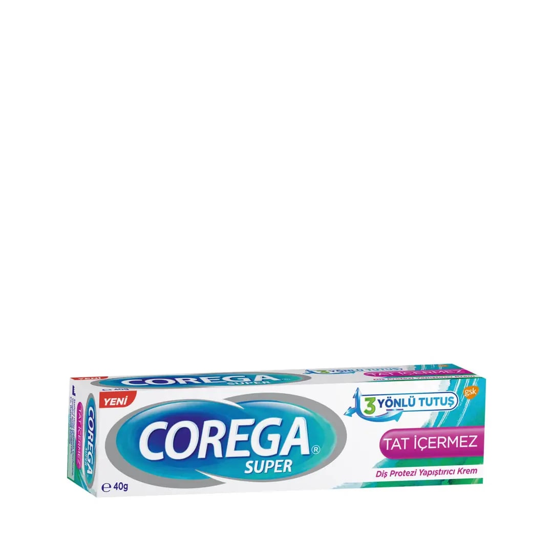 Corega Diş Protezi Yapıştırıcı Krem Tat İçermez 40 Gr
