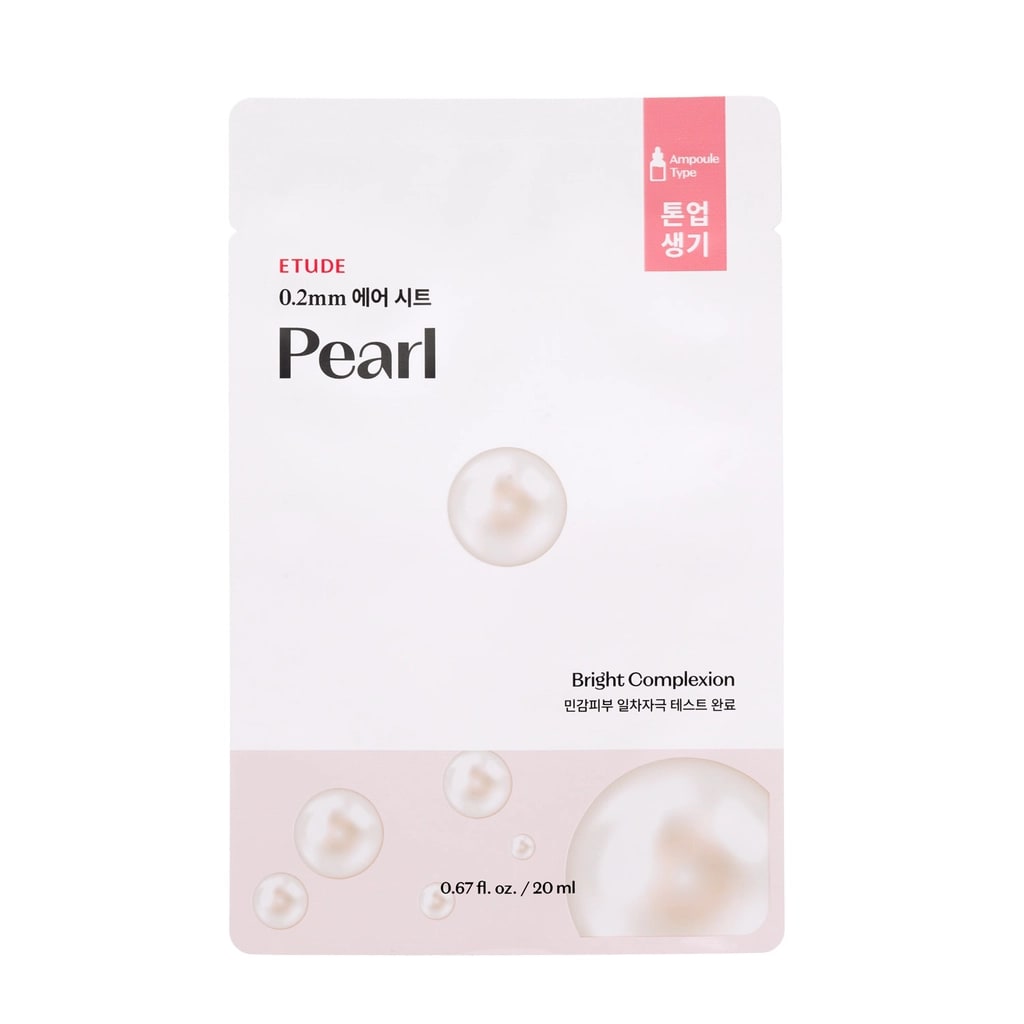 Etude İnci İçerikli Aydınlatıcı Kağıt Maske 20 ml