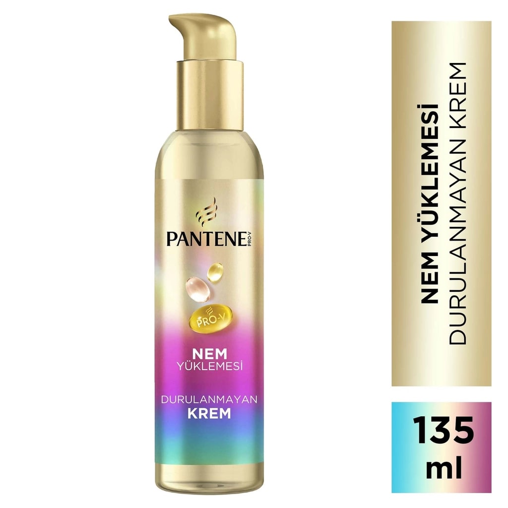 Pantene Isıyla Aktifleşen Kesintisiz Nem Takviyesi Durulanmayan Saç Bakım Kremi 135 ml