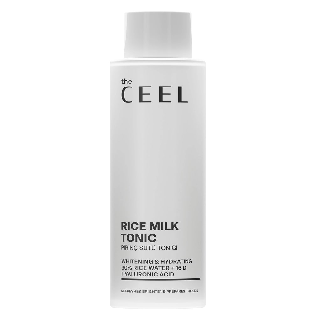 The Ceel Pirinç Sütü Beyazlatıcı, Aydınlatıcı ve Nemlendirici Cilt Tonu Eşitleyici Yüz Toniği 200 ml