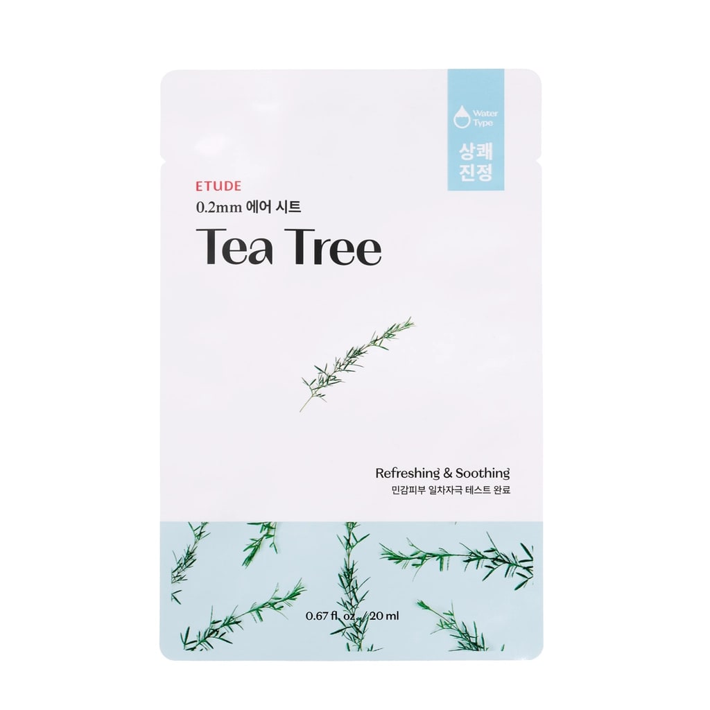Etude Çay Ağacı Özlü Nemlendirici Kağıt Maske 20 ml