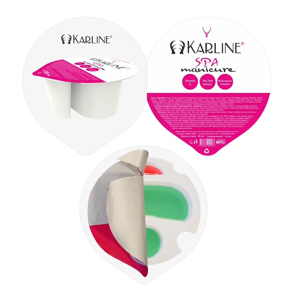 Karline SPA Manikür Sıvı Temizleyici 60 ml (Tek Kullanımlık)