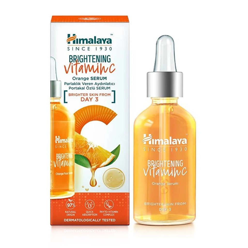 Himalaya Parlaklık Veren Aydınlatıcı Vitamin C Portakal Özlü Serum 30 ml