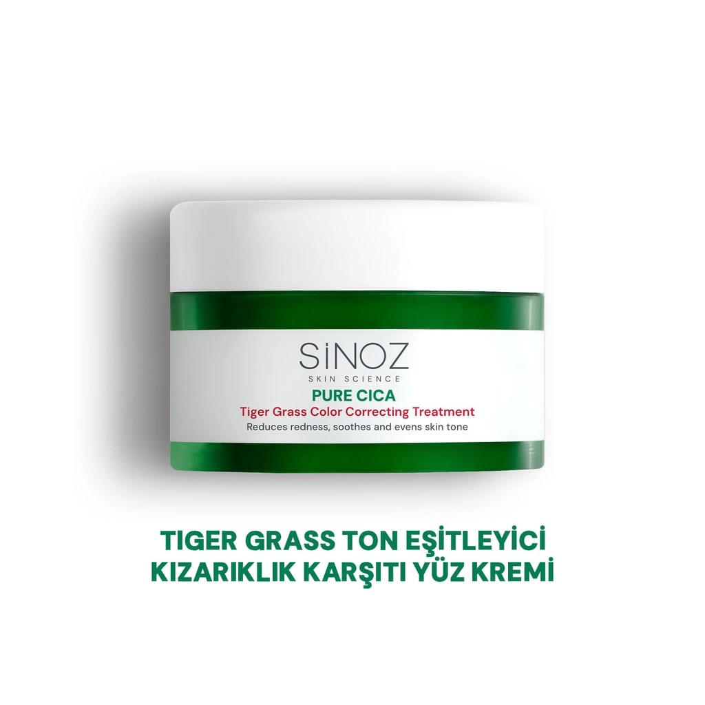 Sinoz Pure Cica Tiger Grass Yüz Kremi 15 ml