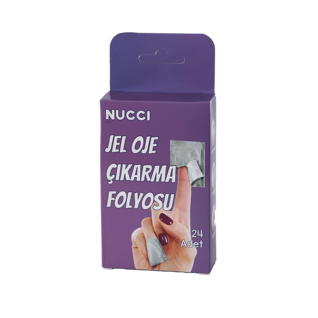 Nucci Jel Tırnak Çıkarma Kağıdı