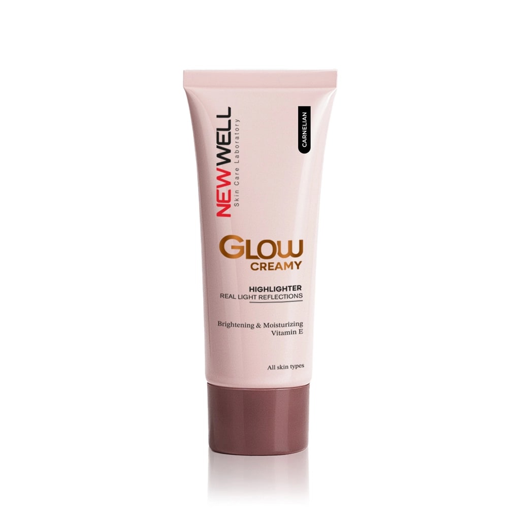 New Well Glow Creamy Highlighter Doğal Işıltılı Krem Aydınlatıcı 30 ml Carnelian
