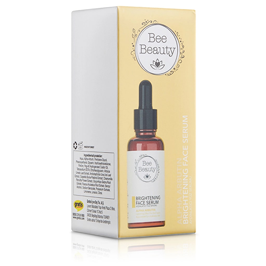 Bee Beauty Alpha Arbutin Aydınlatıcı Yüz Serumu 30 ml