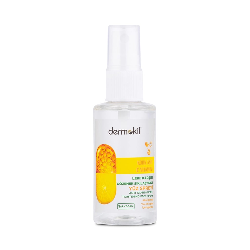 Dermokil Kojik Asit C Vitamini Leke Karşıtı Yüz Spreyi 50 ml