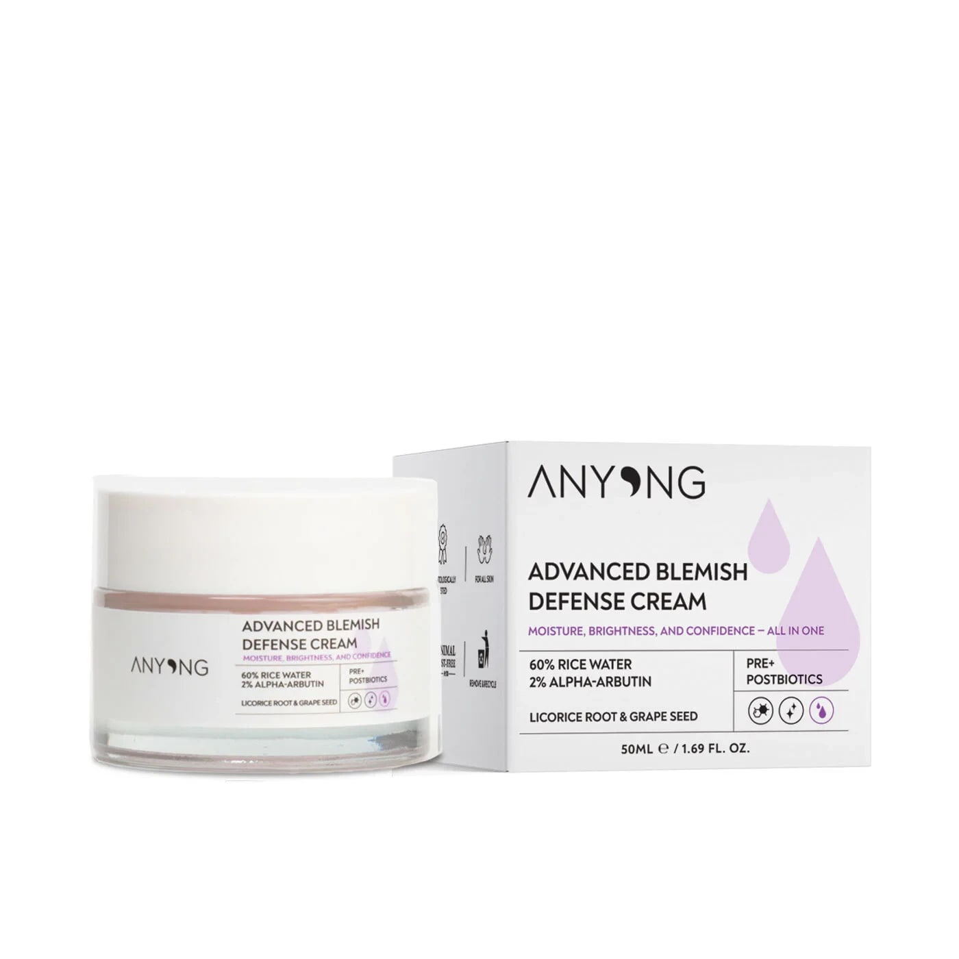 Anyong Nemlendirici Krem Advanced Blemish Defense 50 ml