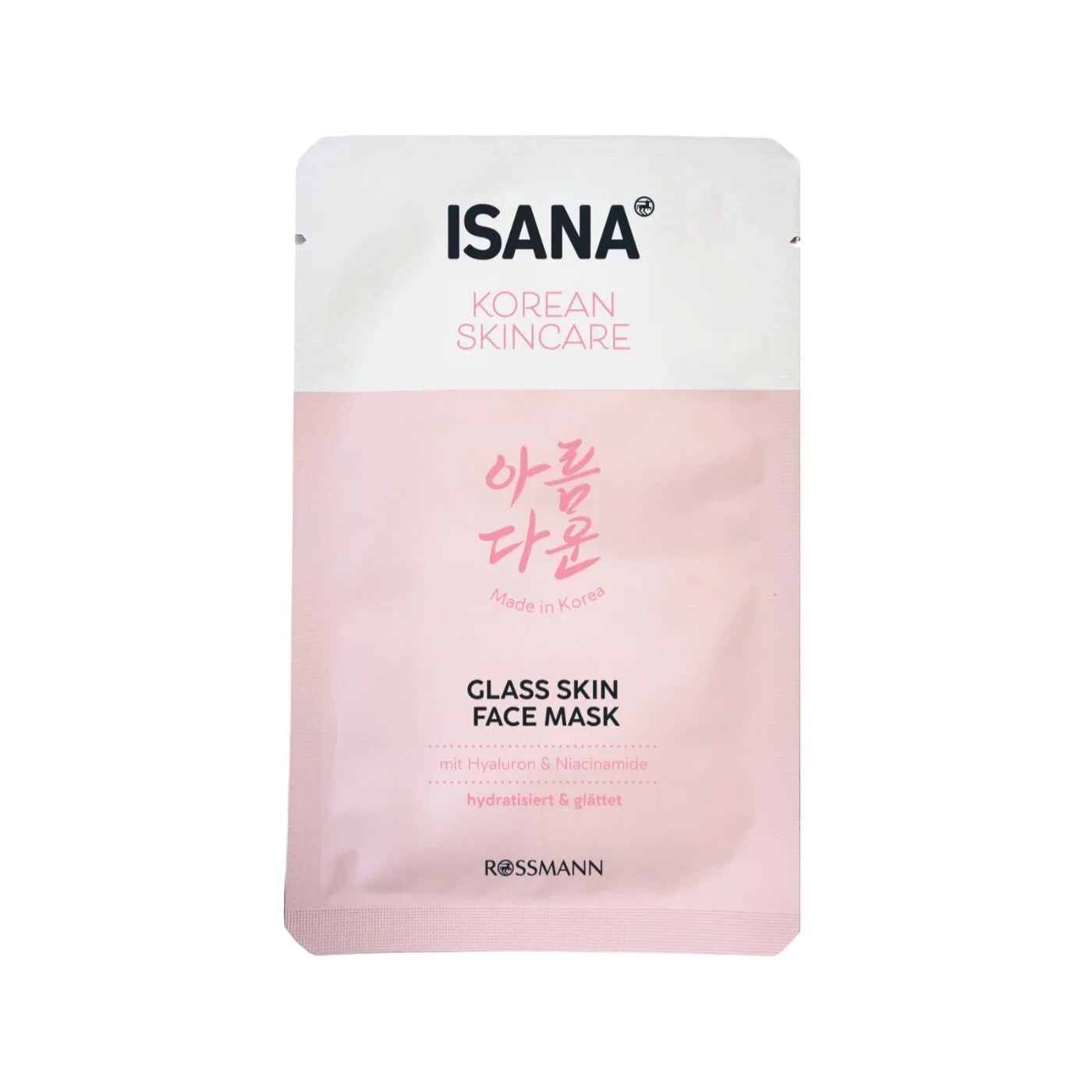 Isana Korean Skincare Kağıt Maske Glass Skin 1 Adet