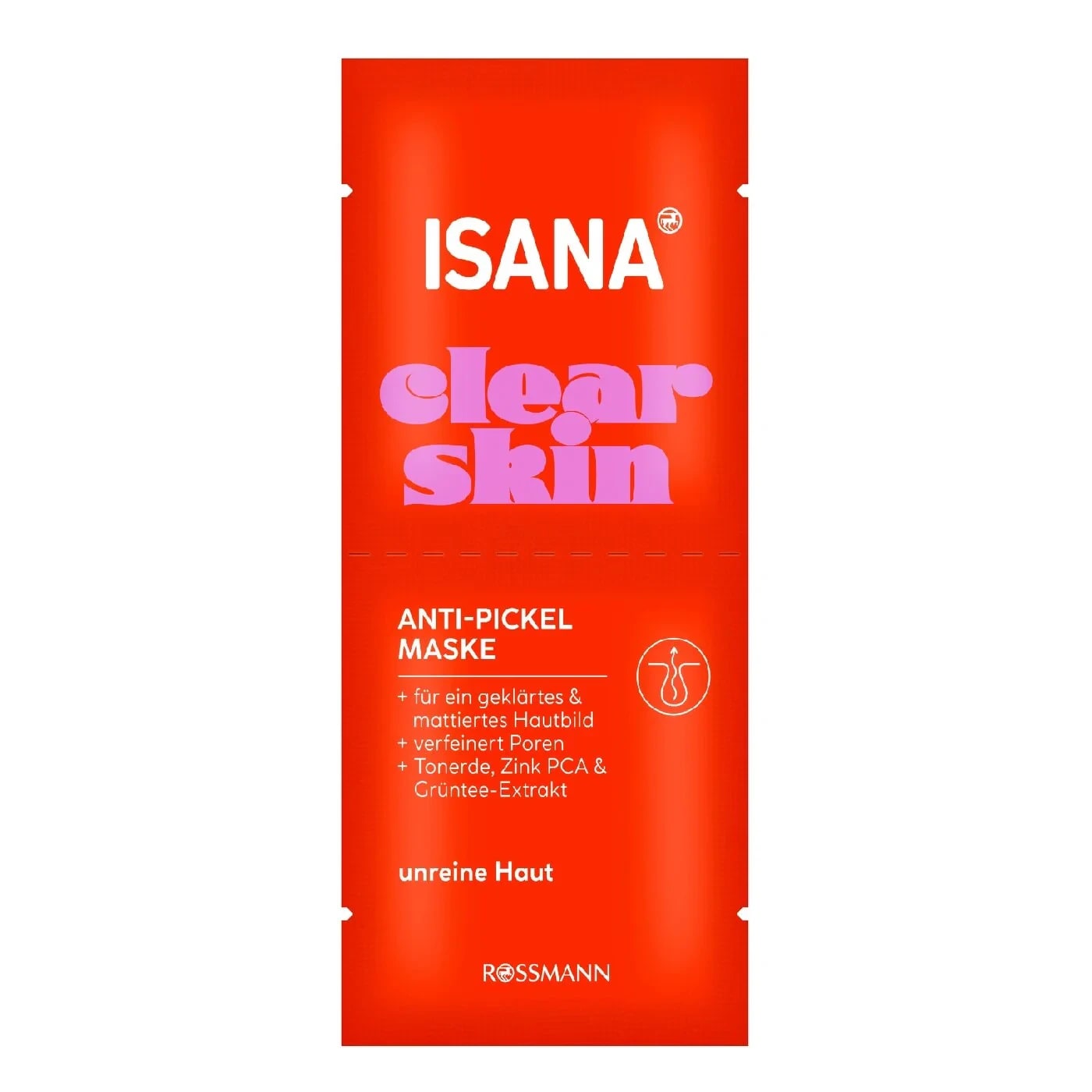 Isana Clear Skin Maske Sivilce Karşıtı 2x8ml
