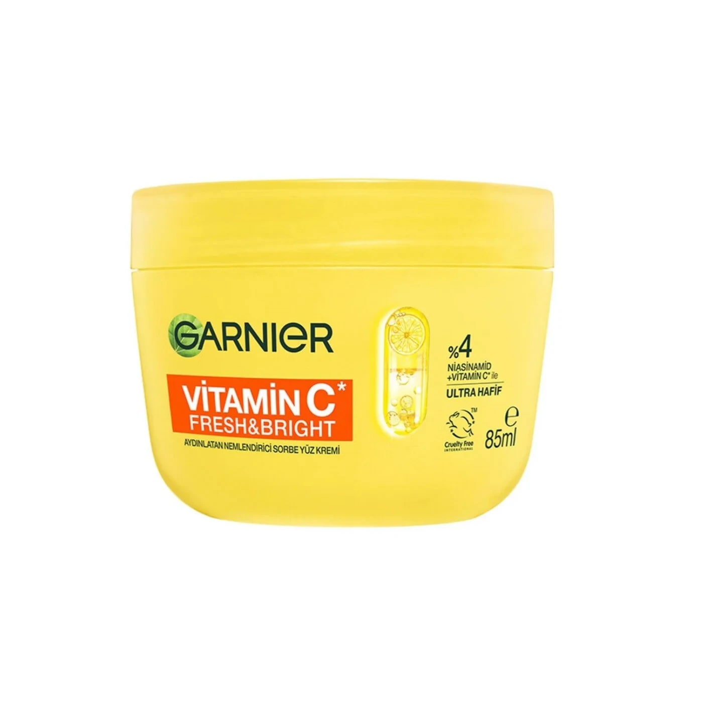 Garnier C Vitamini Fresh Bright Aydınlatıcı Sorbe Yüz Kremi 85 ml