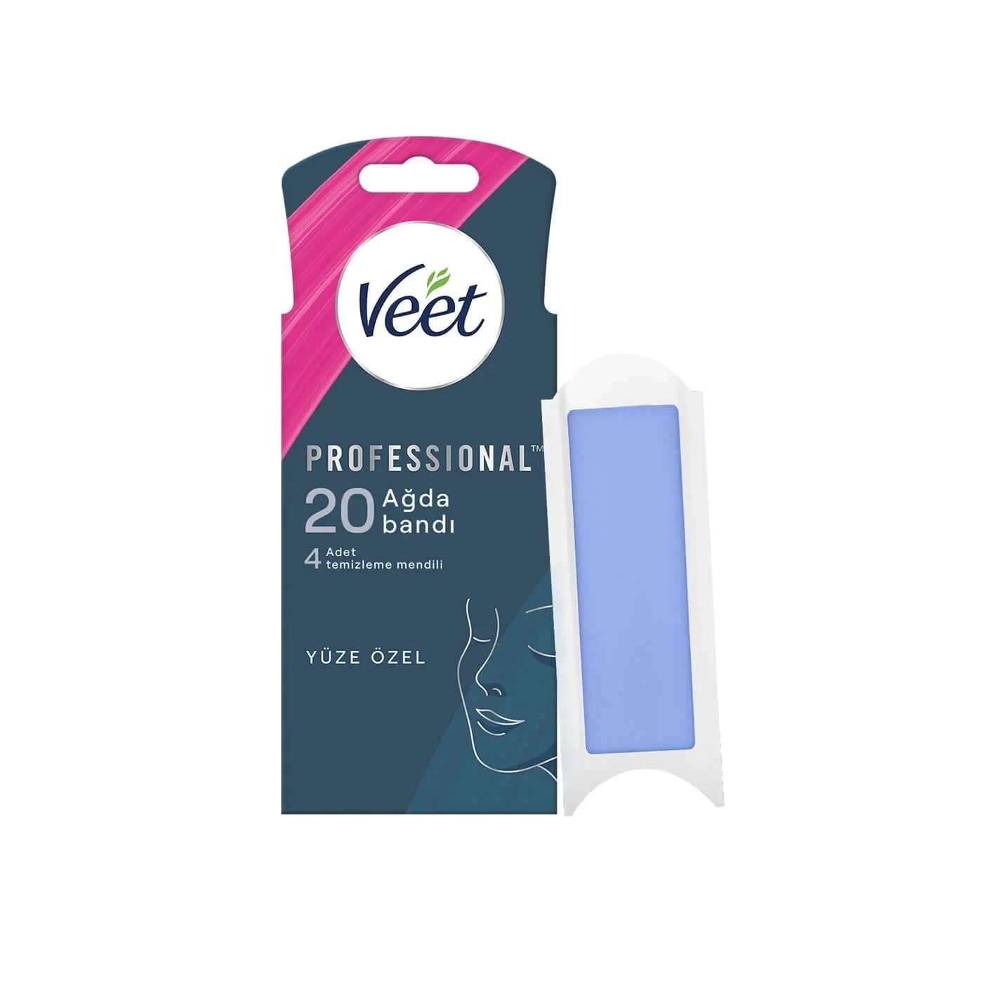 Veet Yüz Ağda Bandı Natural 20li