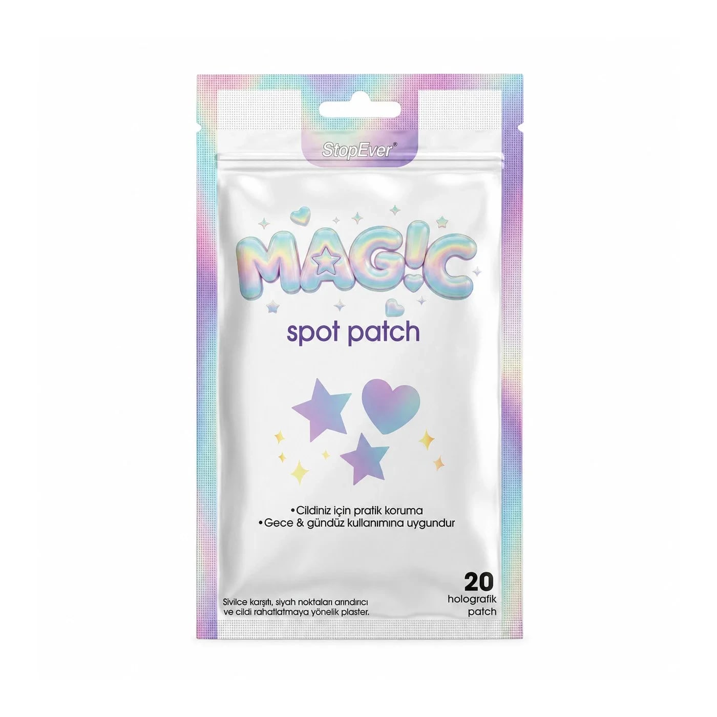 StopEver Magic Acne Patch Holografik 20li