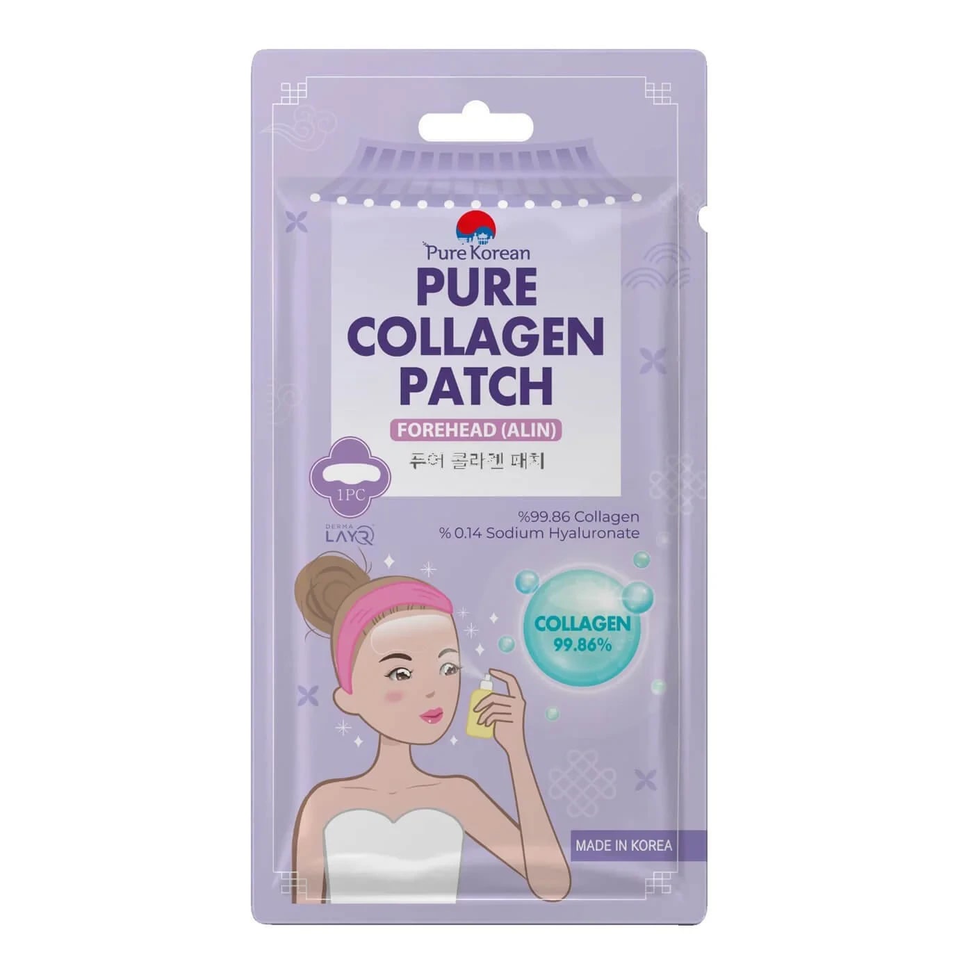 Pure Korean Collagen Patch Forehead Alın