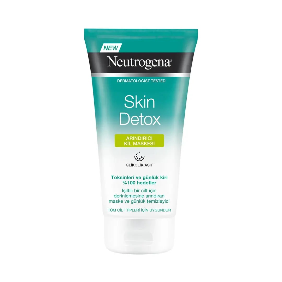 Neutrogena Skin Detox Arındırıcı Kil Maskesi 150 Ml