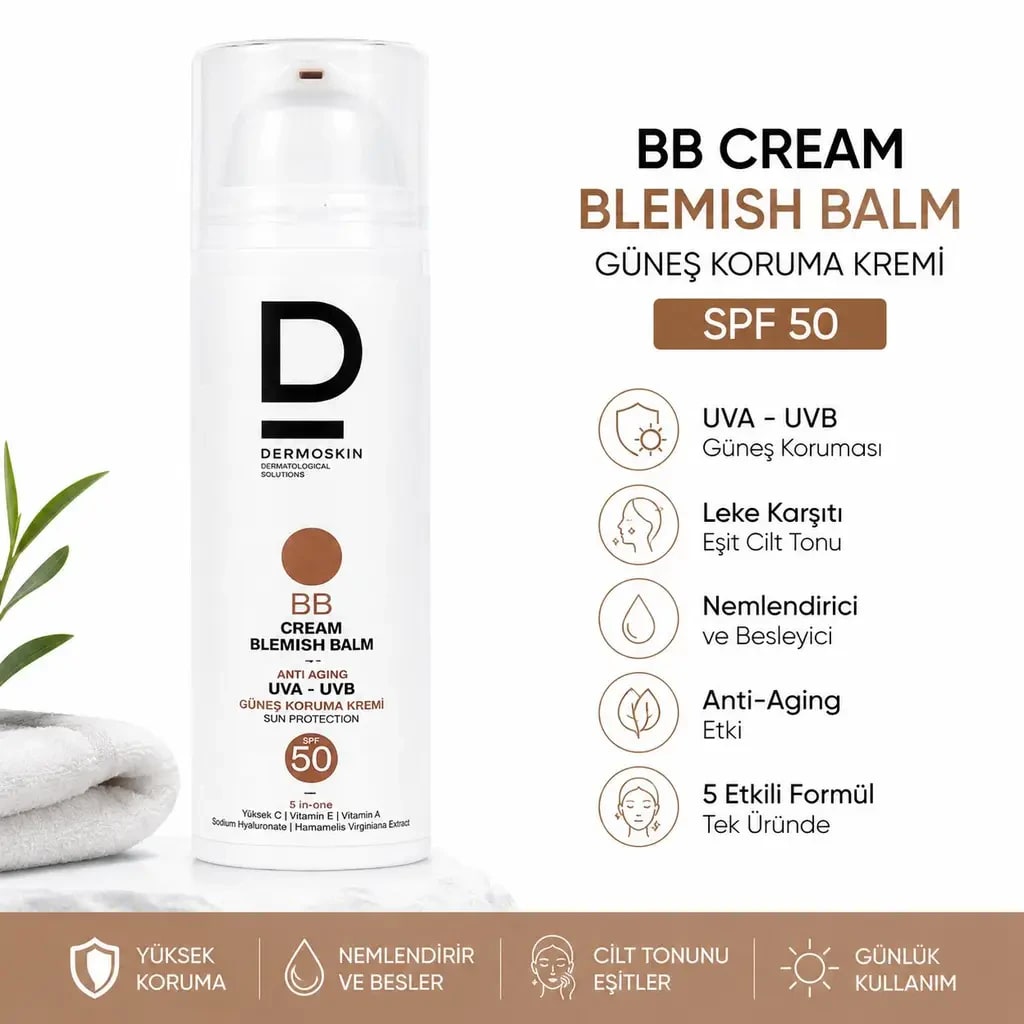 Dermoskin BB Krem SPF50 50 ml