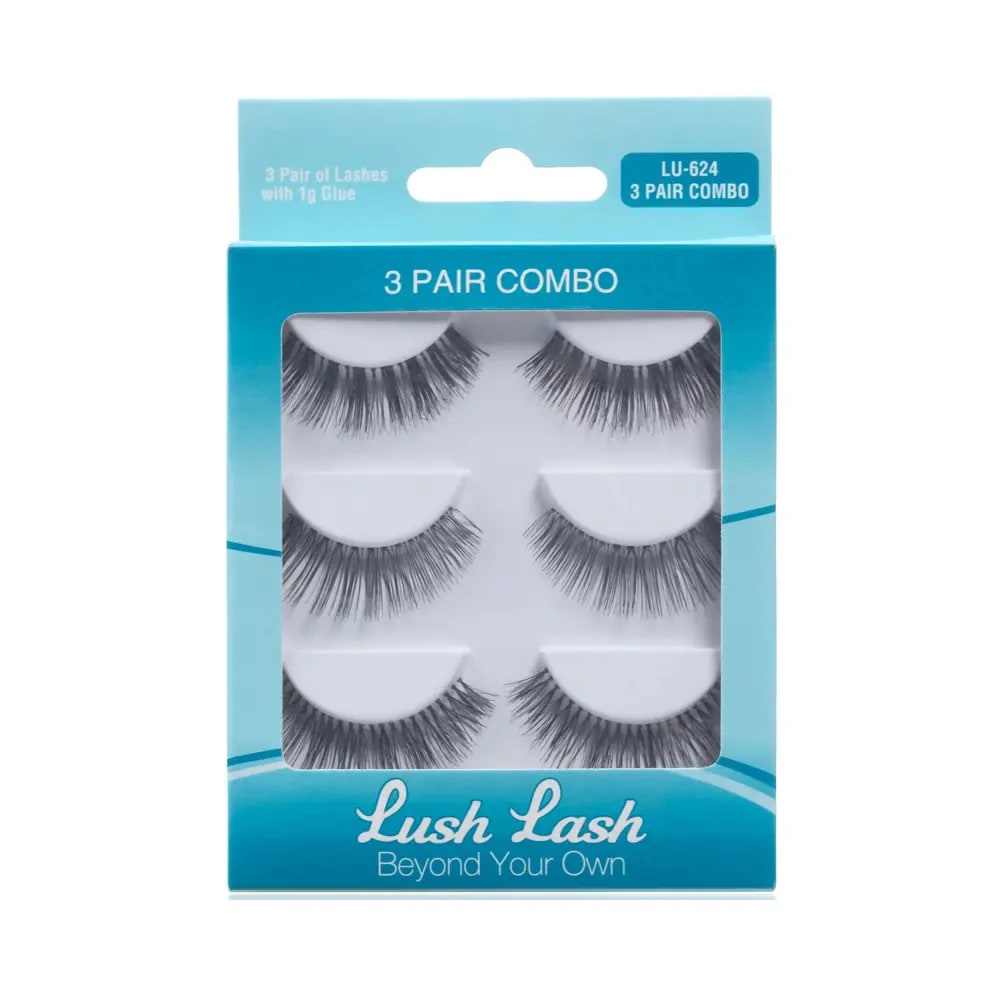 Lush Lash 3?lü Bonus Pack Takma Kirpik ? LU-624