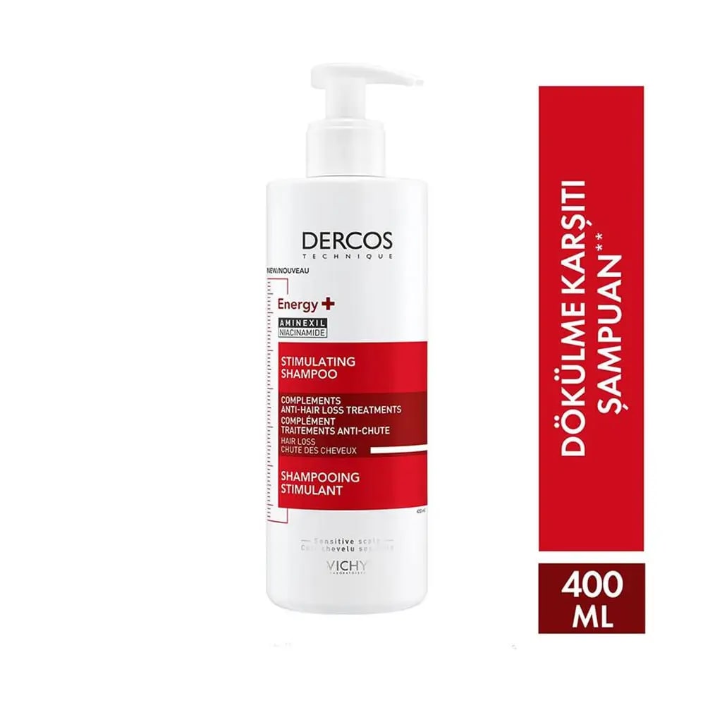 Vichy Vichy Dercos Energy+ Saç Dökülmesine Karşı Şampuan 400 ml