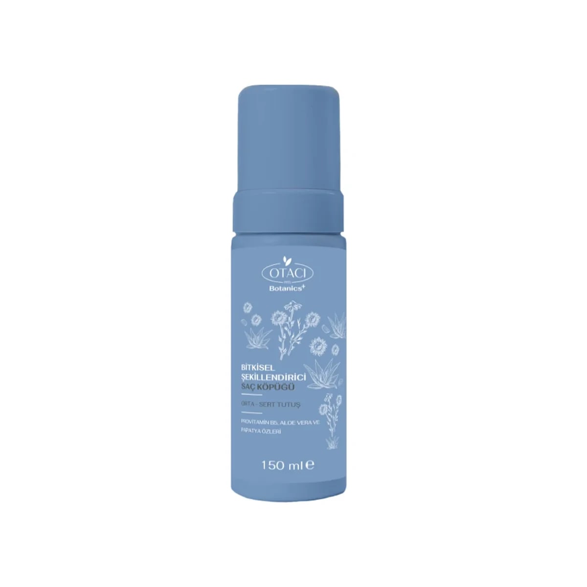 OTACI Botanics Şekillendirici Saç Köpüğü Sert 150 Ml - STD / STD