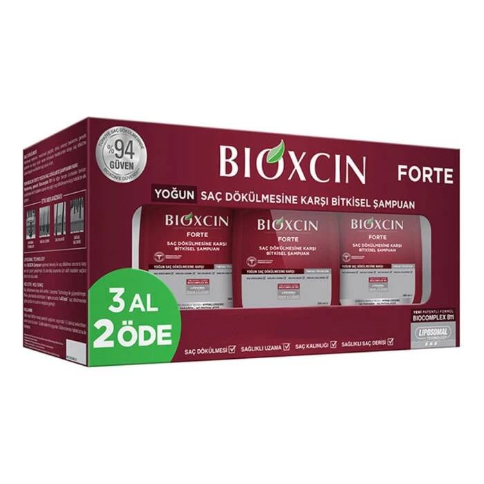 Bioxcin Bioxcin Forte Saç Dökülmesine Karşı Bakım Şampuanı 300 ml - 3 AL 2 ÖDE