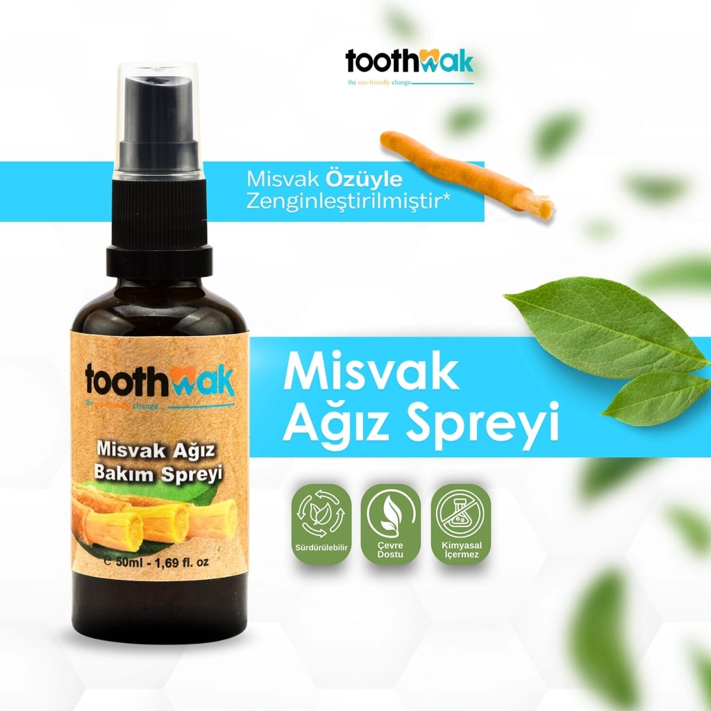 Toothwak Misvaklı Ağız Bakım Spreyi