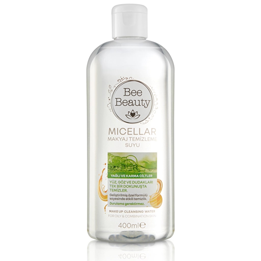 Bee Beauty Micellar Makyaj Temizleme Suyu Yağlı ve Karma Ciltler