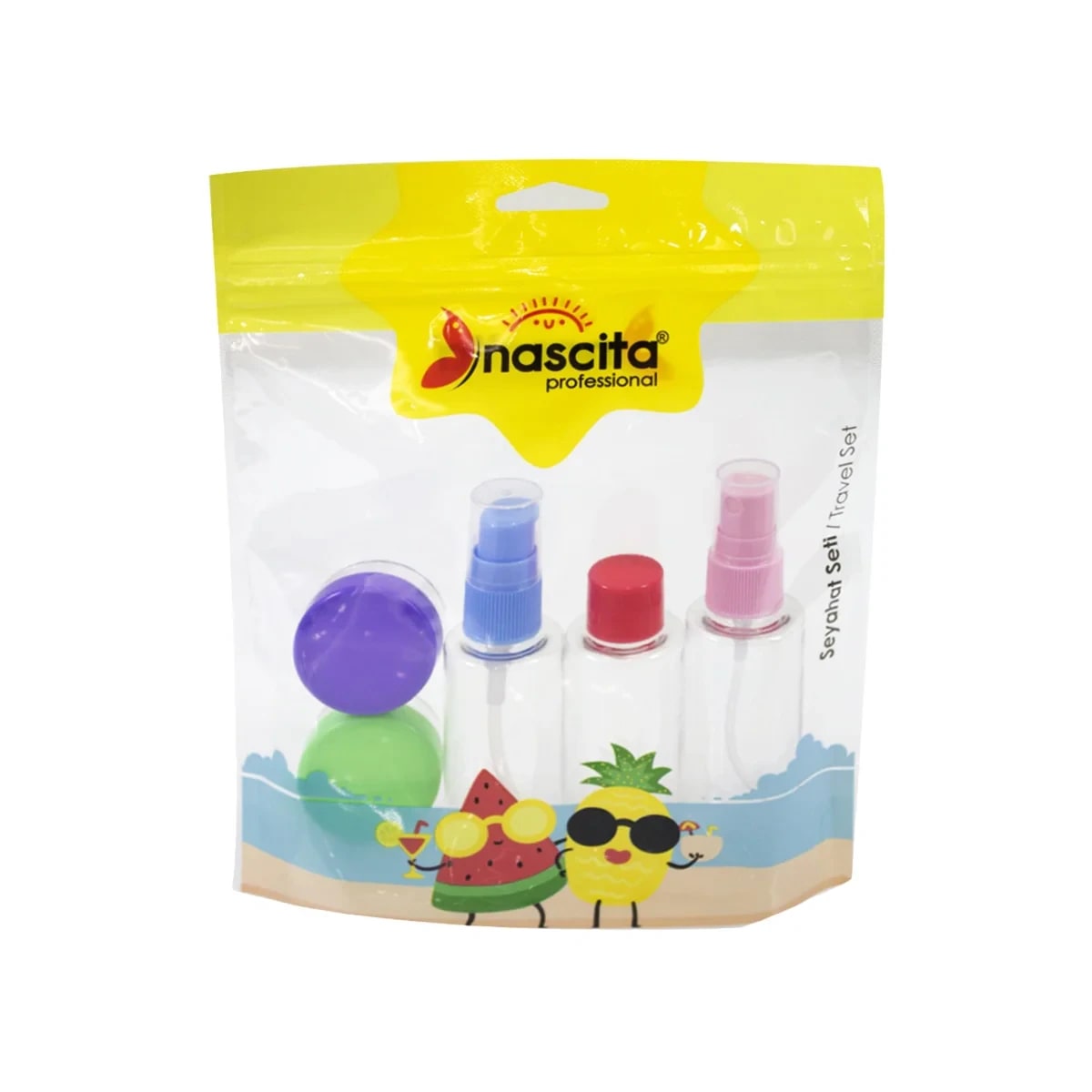 NASCITA 5'Li Seyahet Şişe Set