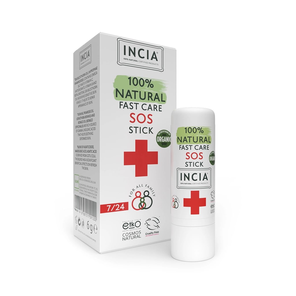 Incia %100 Doğal Fast Care SOS Stick