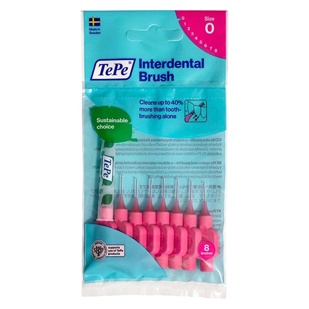 Tepe Arayüz Fırçası 0.4 mm 8'li Paket